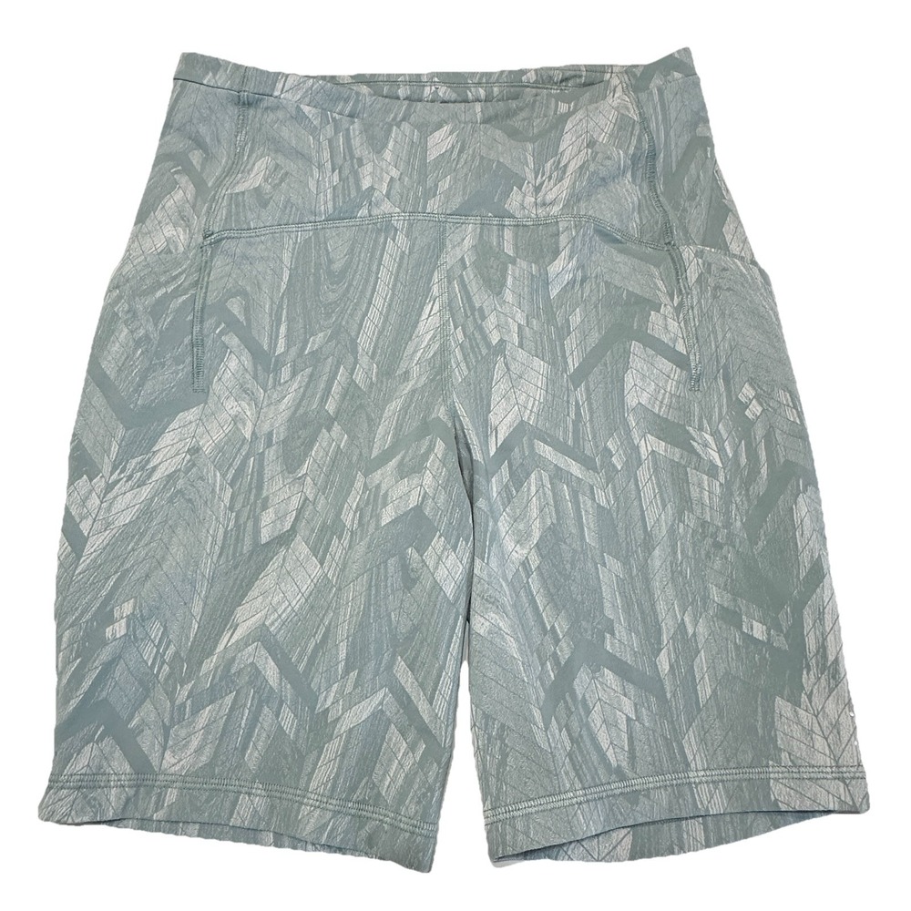 lululemon athletica Gray Patterned Athletic Shorts